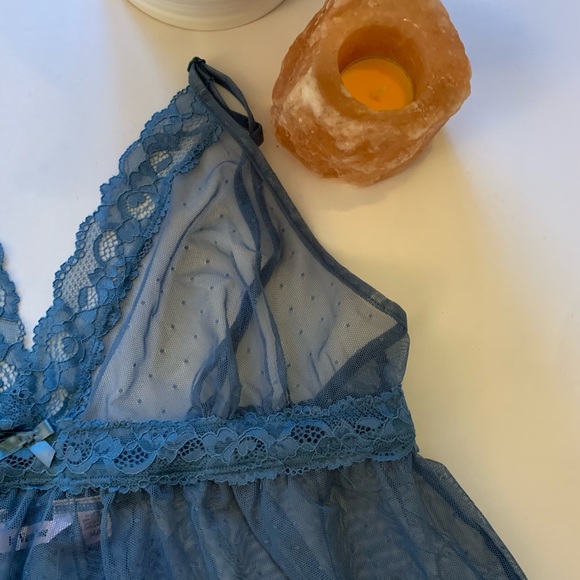 NWT La Vie en Rose babydoll top - Picture 2 of 3